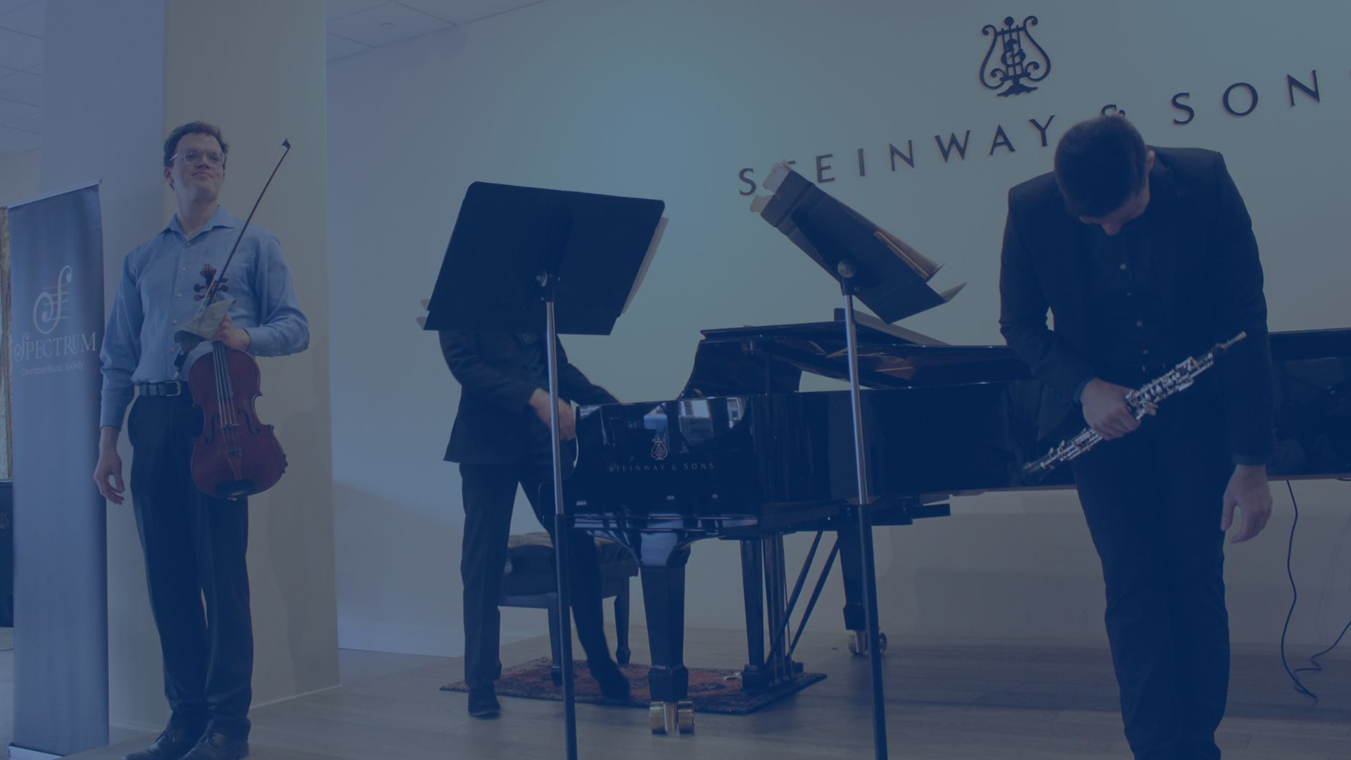 Musicians on stage